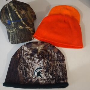 Men's Hunting Hat and Beanies Lot of 4
